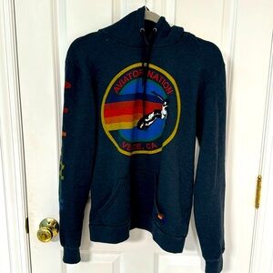 Aviator nation charcoal hoodie size M - women’s
